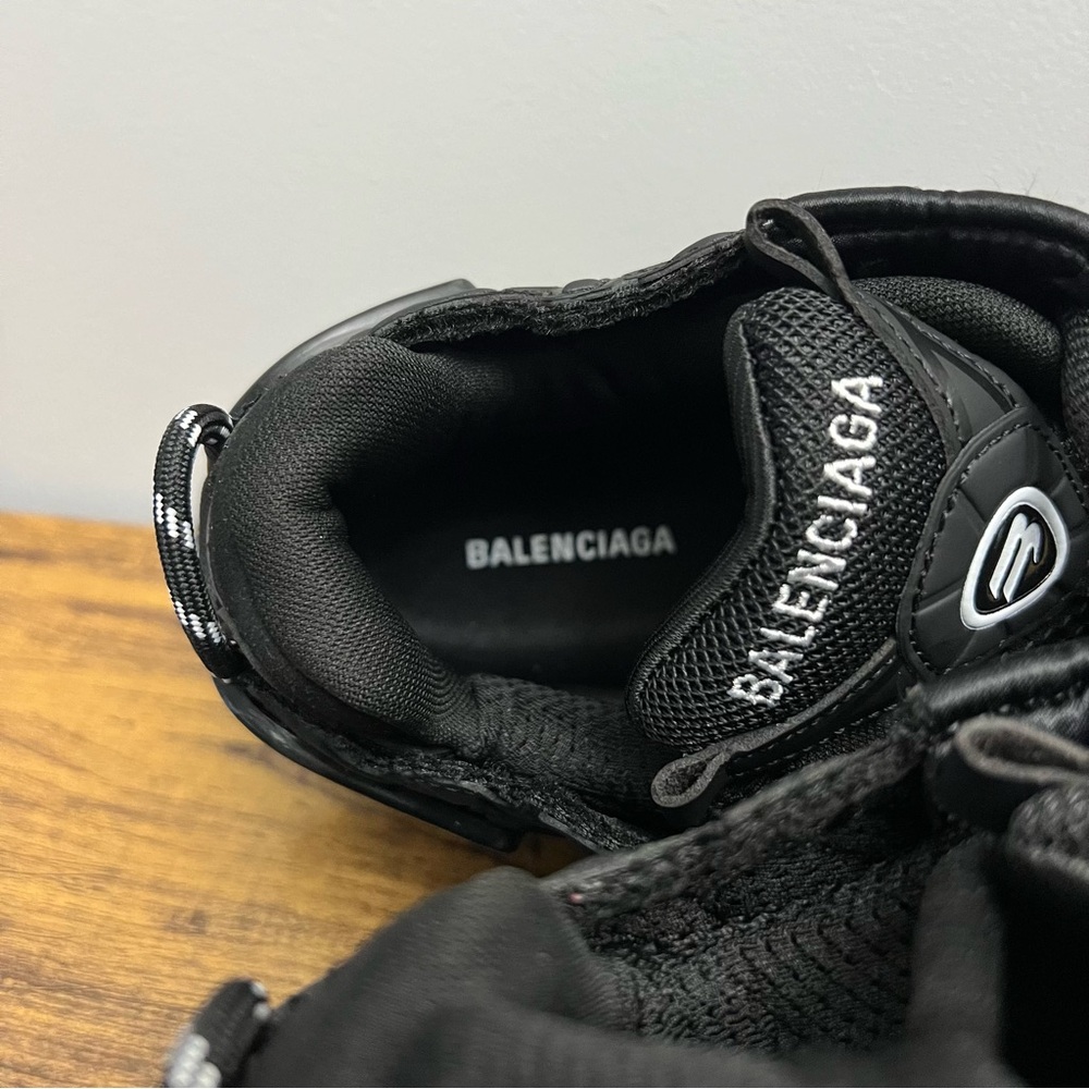 Balenciaga Runner Sneakers - “Matte Black” - Picture 6 of 7